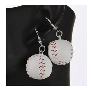Baseball Earrings